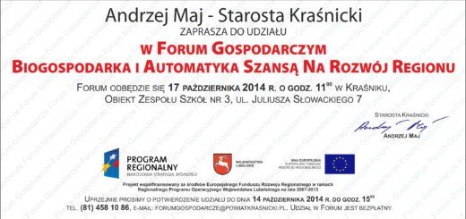 zaproszenie 2 forum gospodarcze
