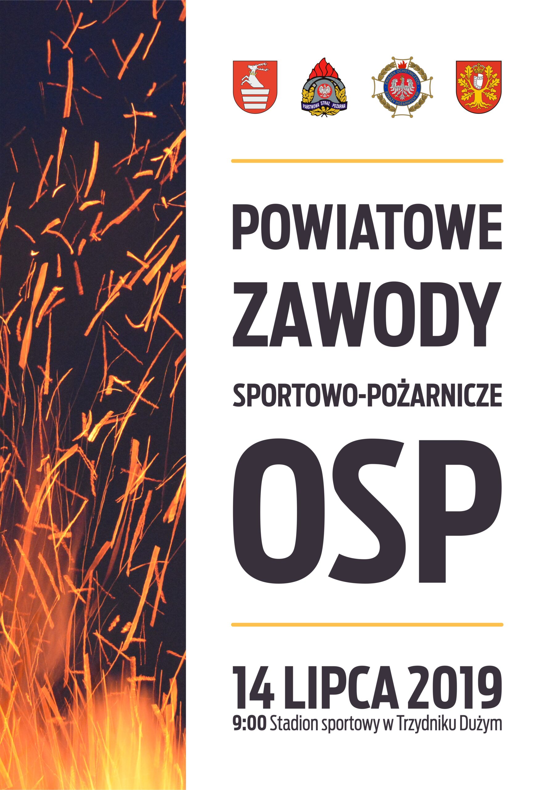 Plakat - Zawody OSP 2019